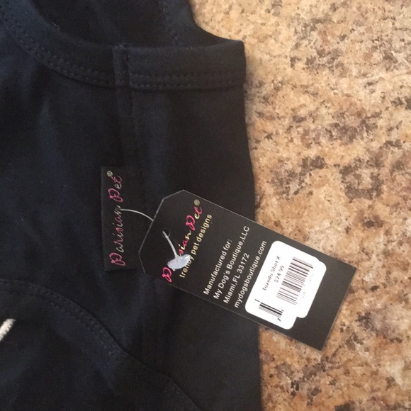 Parisian Pet XL black tux shirt for your dog - Picture 4 of 4